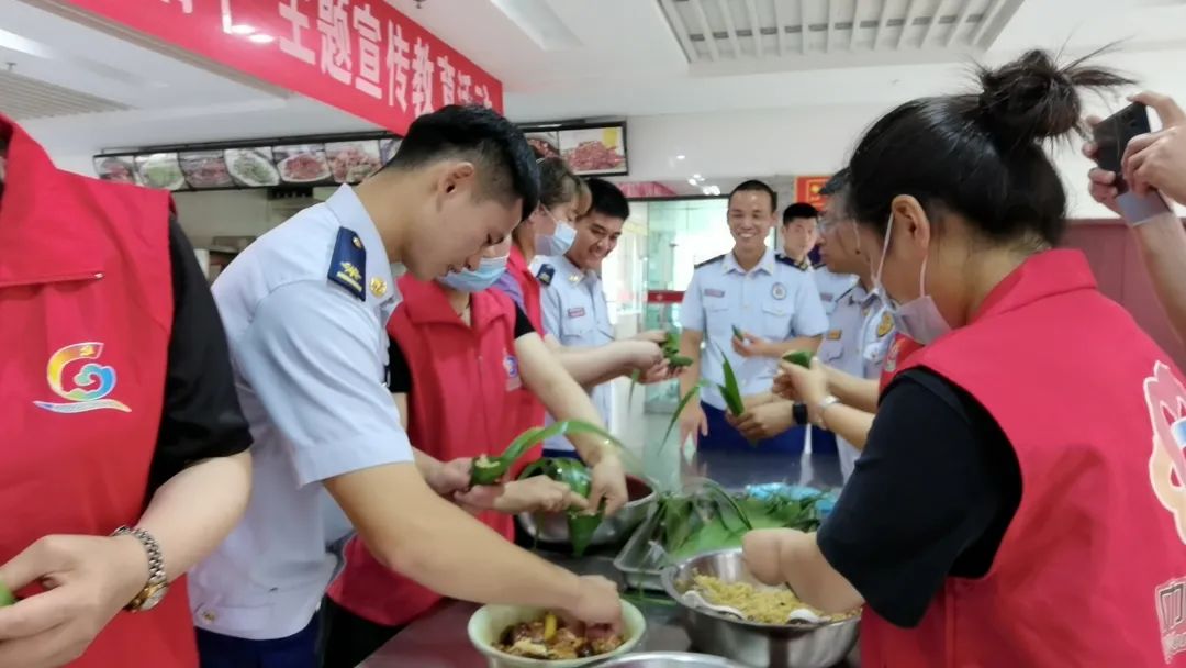 美德之城·志愿同行︱“端午粽飘香  拥军情谊长”志愿服务活动开展