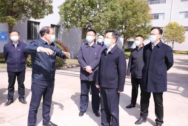 市领导来丰调研挂钩服务企业-大丰新闻网