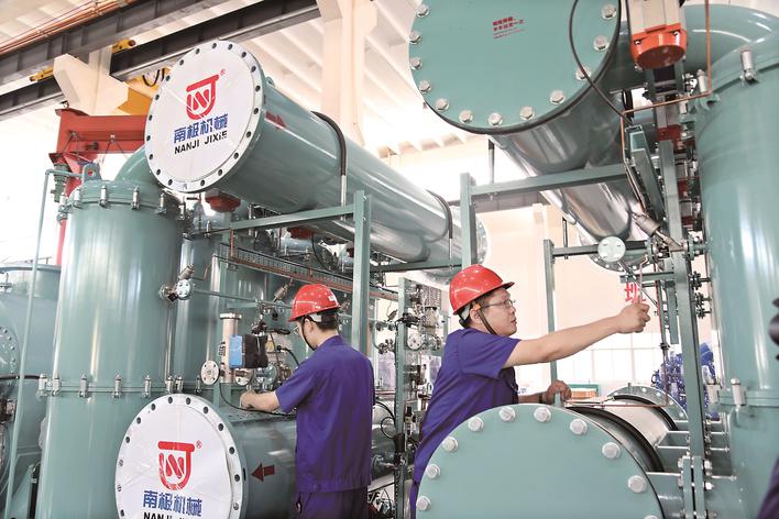 大海新晨 产业兴城 |南极机械：打造全球舰船防污领域领军者