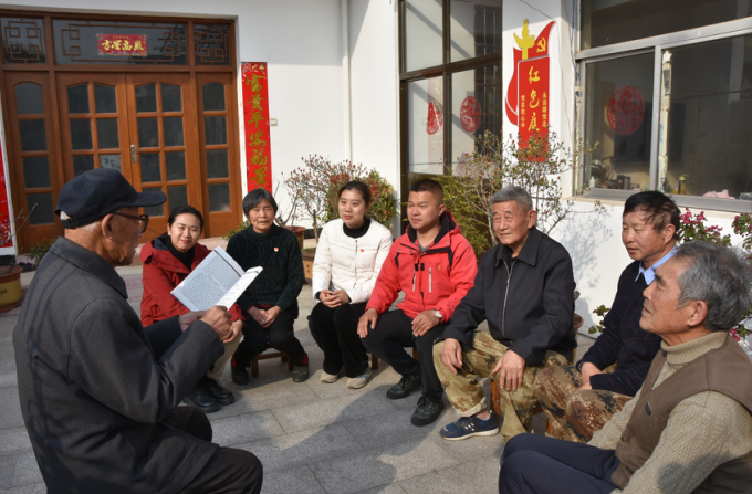 连云区宿城街道“小院课堂”让党史学习教育迸发新活力