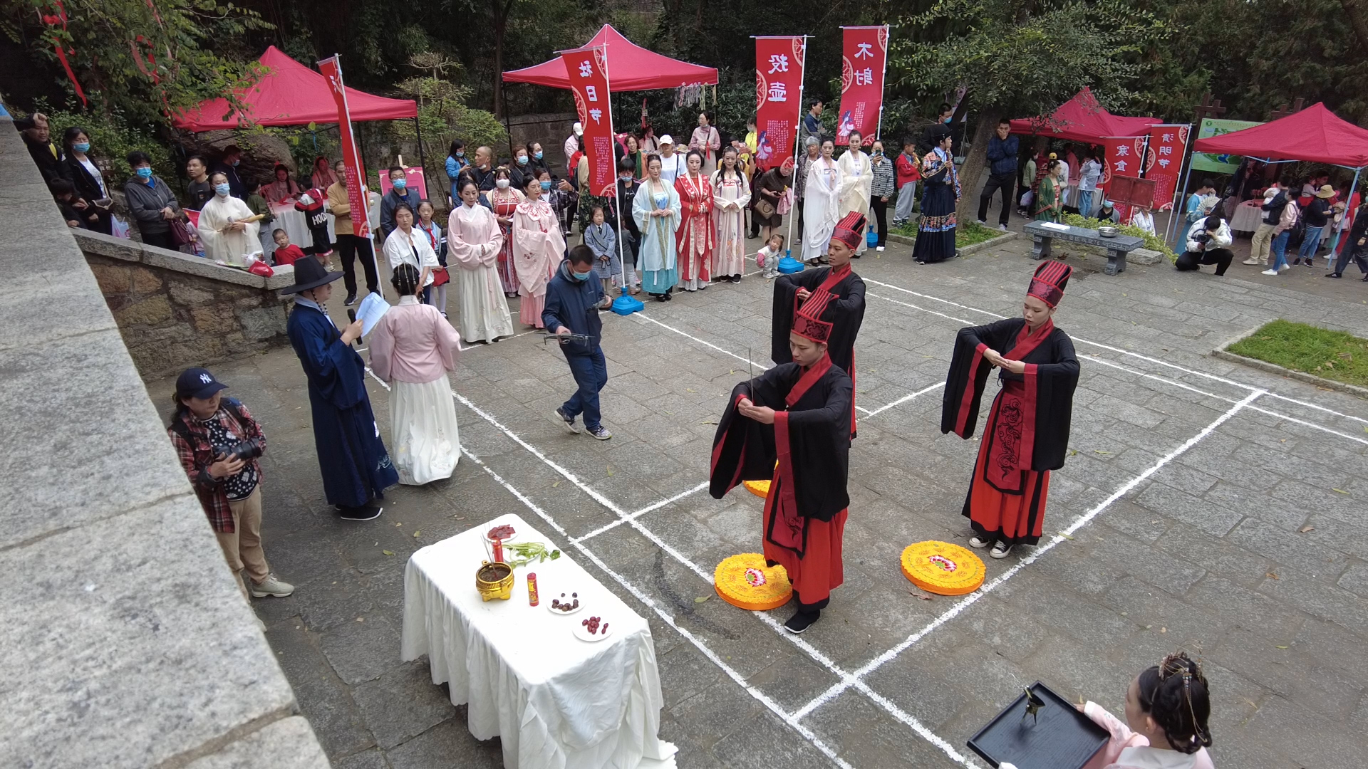 孔望山景区举行孔子文化国风旅游节