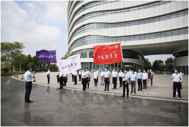 徐圩新区党史学习教育进车间，助推企业发展高质量