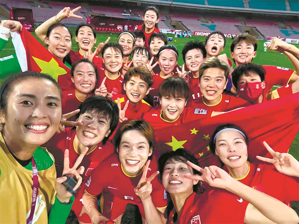 中国女足队员、港城姑娘马君——“铿锵玫瑰有股永不服输的韧劲”