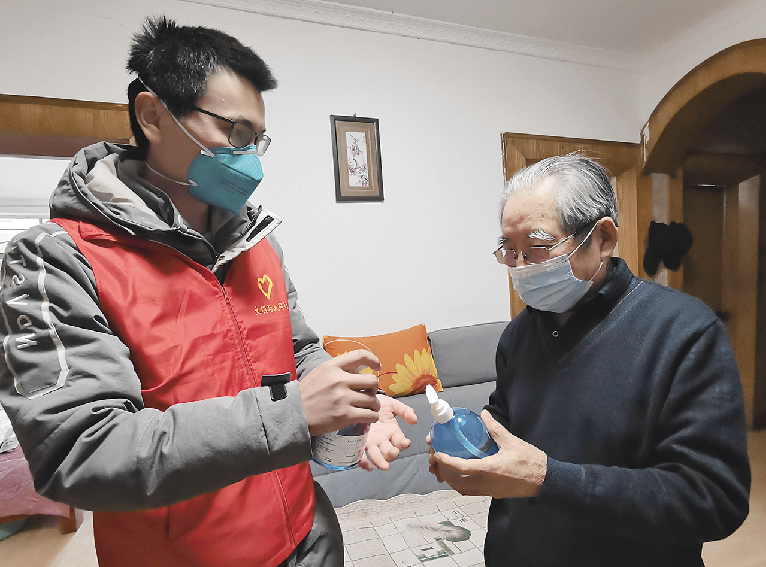 菜市社区暖心服务送上门