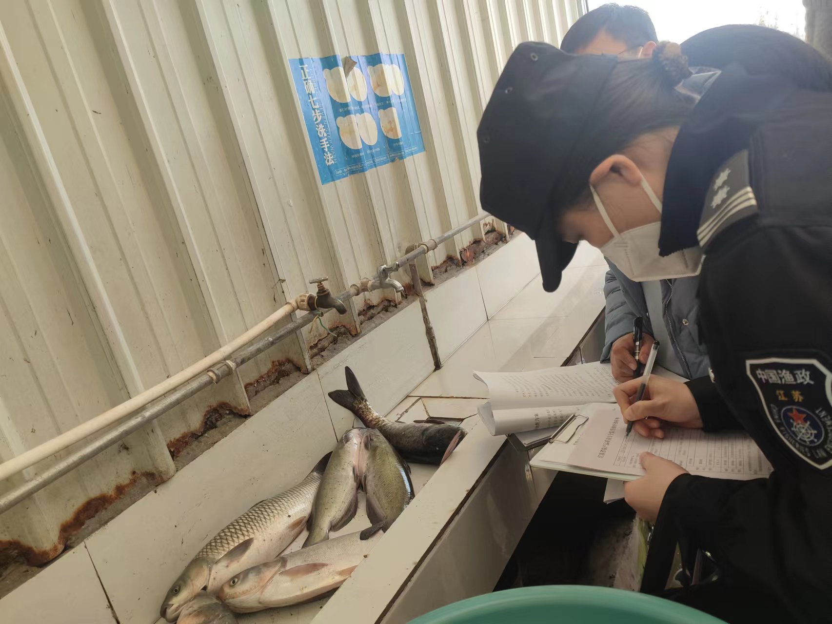 渔政部门开展一季度水产品监督抽查