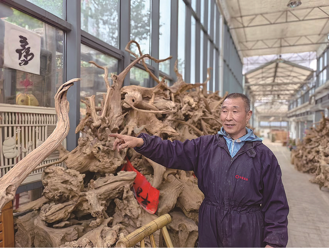 人物志 |匠人与树根的情谊