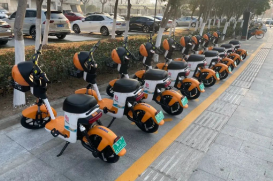 海州区新增1500辆共享电单车