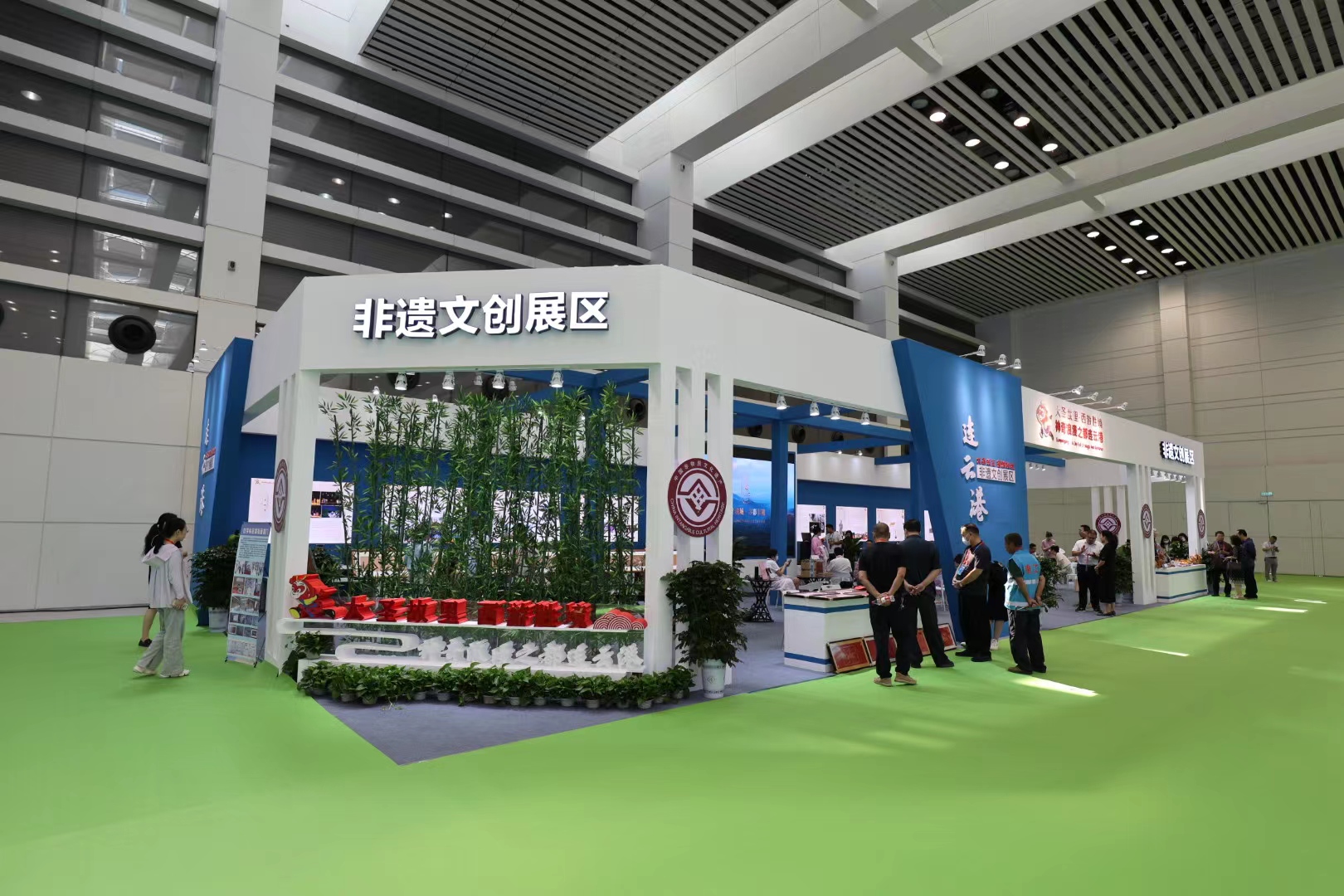 连云港市非遗文创精彩亮相第八届连博会