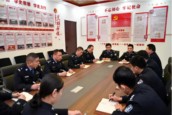 从警感言分享会