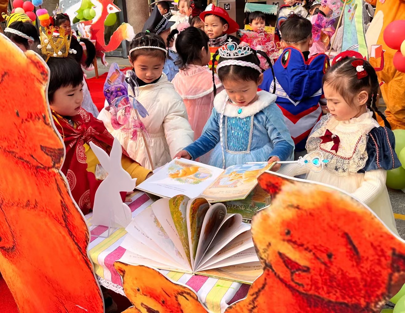 新浦实验幼儿园  春·阅读节开幕