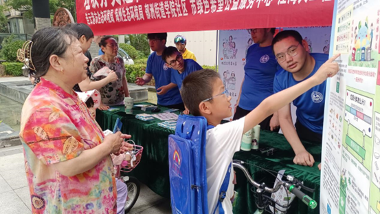 连云港市开展系列环保宣传进社区志愿服务活动