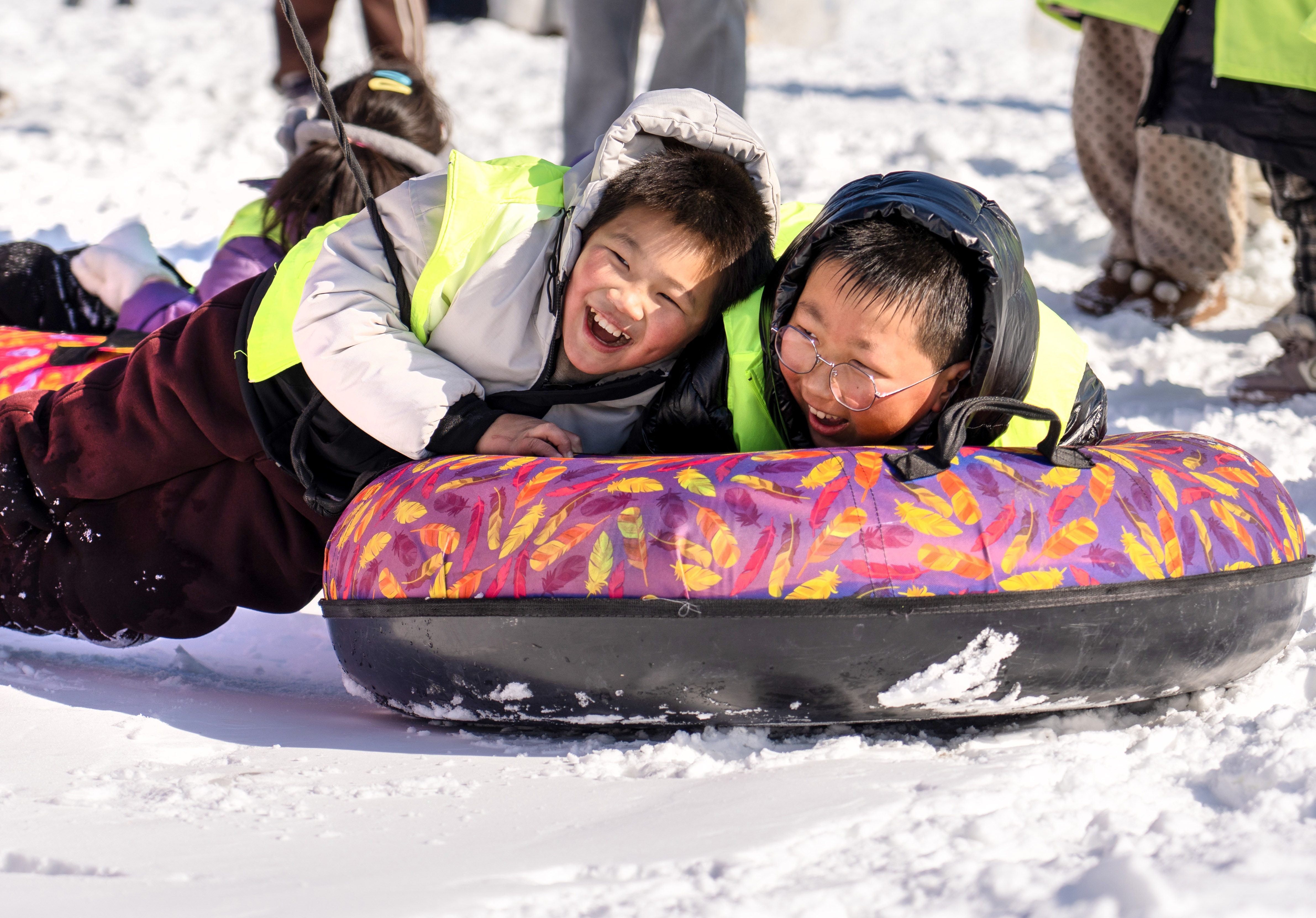 享受冰雪運動帶來的樂趣