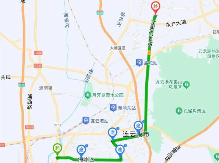 坐免費公交直達第六屆連云港網絡購物季展會現場