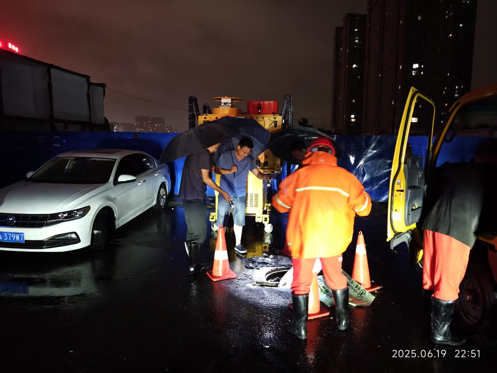 主城區全力防汛保民生