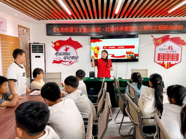东王集镇举办童心向党·薪火相传  爱国主义教育主题活动