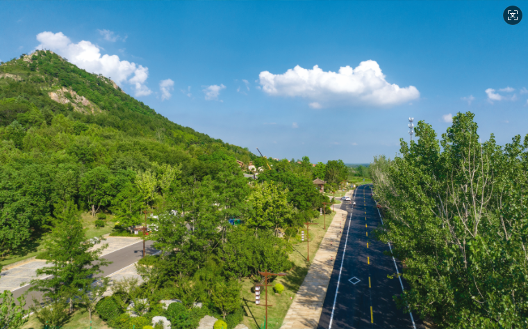 羽山景區連接線通車