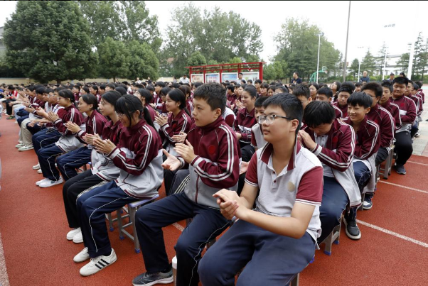 
赣马镇“九一八”教育活动点燃青春爱国志