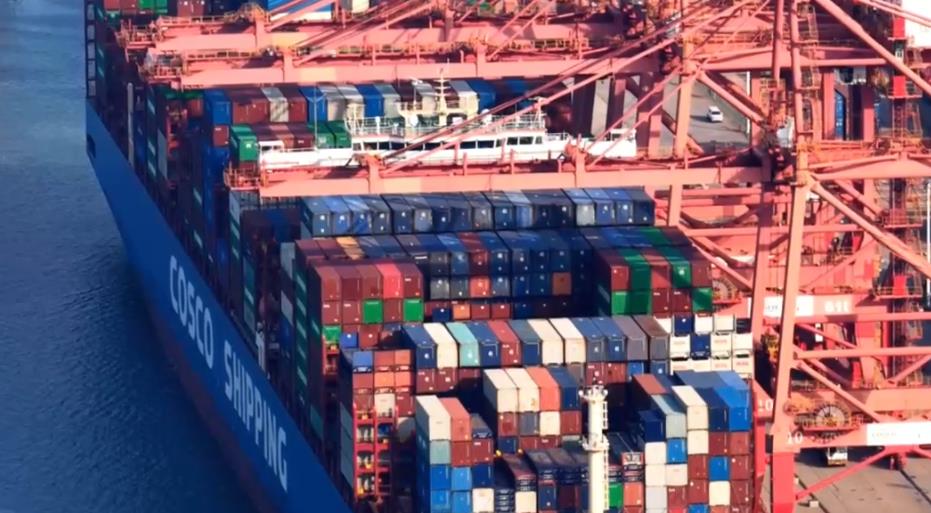 港口集装箱吞吐量进入全国10强