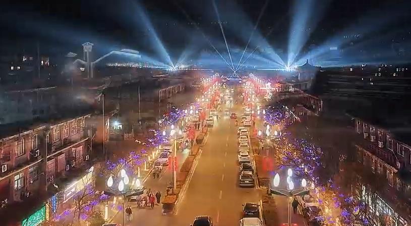 海州区全面启动春节亮化美化工程