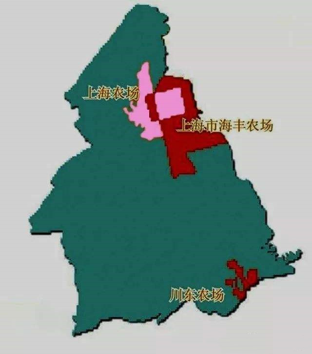 上海农场地图图片