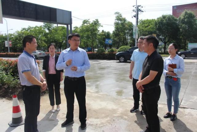 汪侃到孙埠镇调研党史学习教育工作