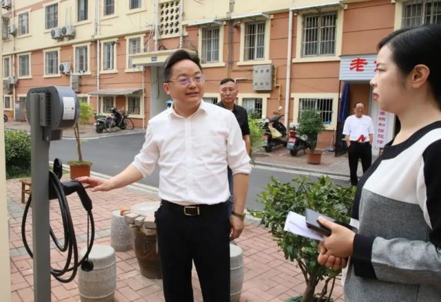 俞志刚调研文明创建工作