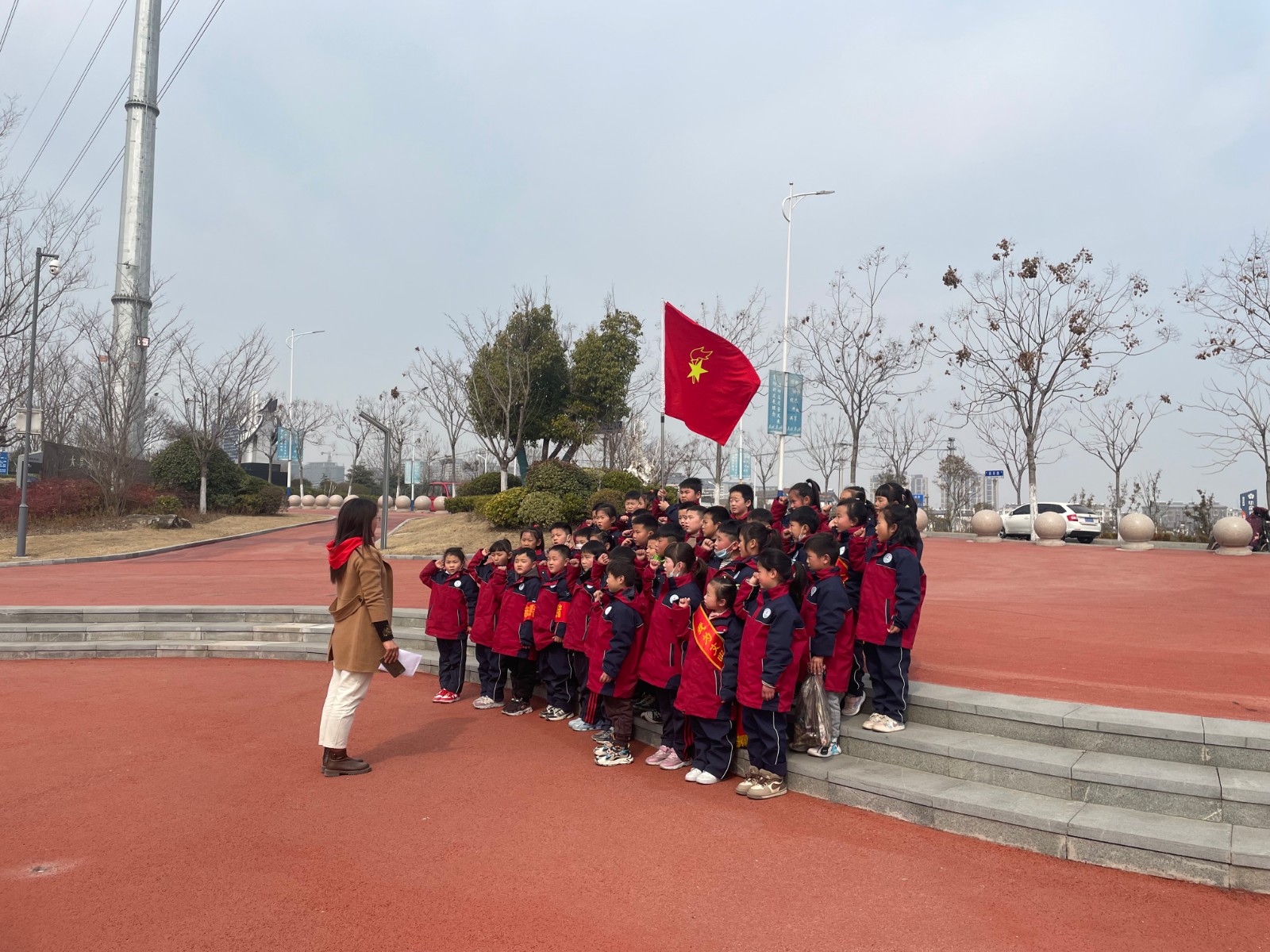 小同学宣誓学雷锋表决心.jpg
