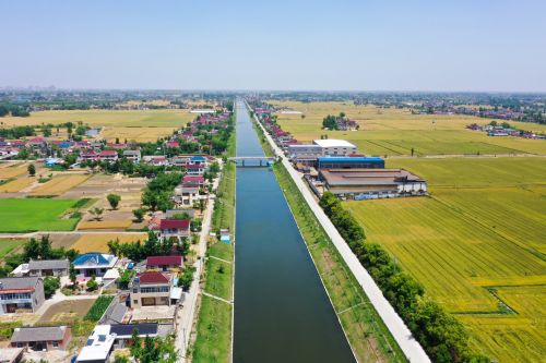 泰州姜堰:刷新灌區“顏值” 擦亮幸福“底色”