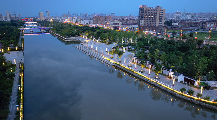 江苏泰兴:双水润城 打造生态宜居之城